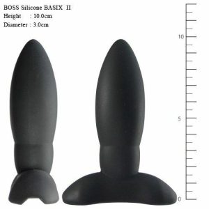 Anal Toys | Boss –  Silicone Basix 2 – Black Anal Toys Anal Toys