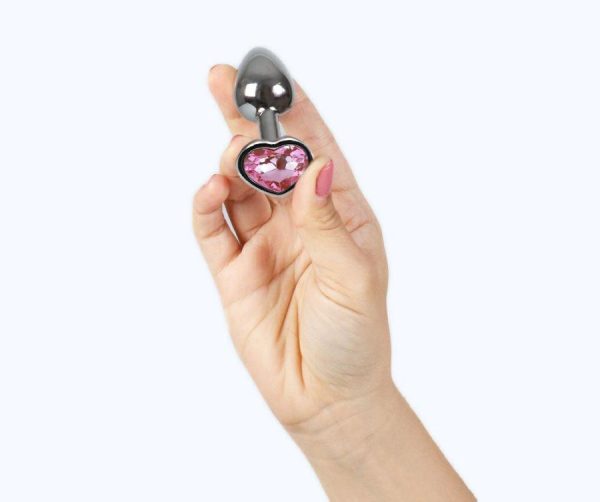 Anal Toys | Secret Play – Heart Anal Plug S – Pink Anal Toys Anal Toys