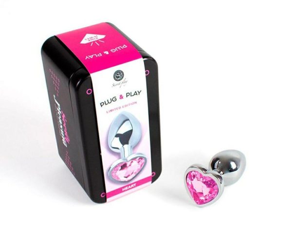 Anal Toys | Secret Play – Heart Anal Plug S – Pink Anal Toys Anal Toys