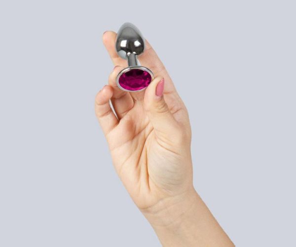 Anal Toys | Secret Play – Metal Anal Plug S – Fuchsia Anal Toys Anal Toys