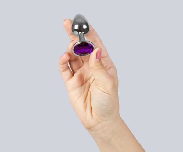 Anal Toys | Secret Play – Metal Anal Plug S – Purple Anal Toys Anal Toys