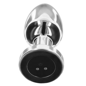 Anal Toys | Toyjoy – Glider Vibro Butt Plug L – Silver Anal Toys Anal Toys