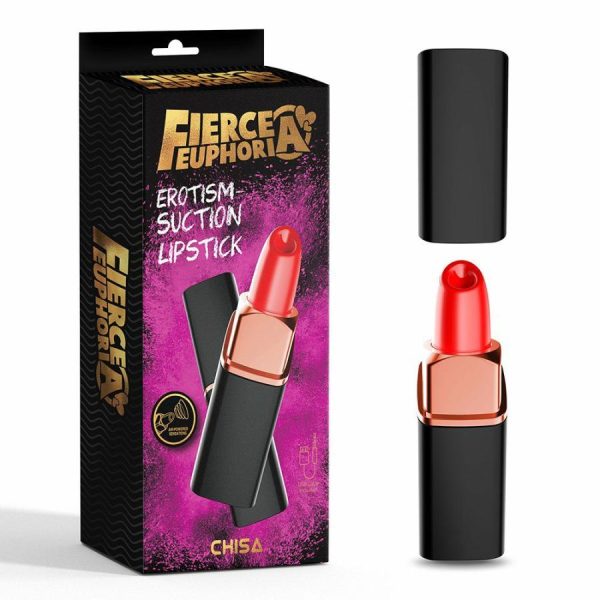 Clitoral Stimulators | Chisa – Erotism Lipstick Vibrator – Black Clitoral Stimulators Chisa