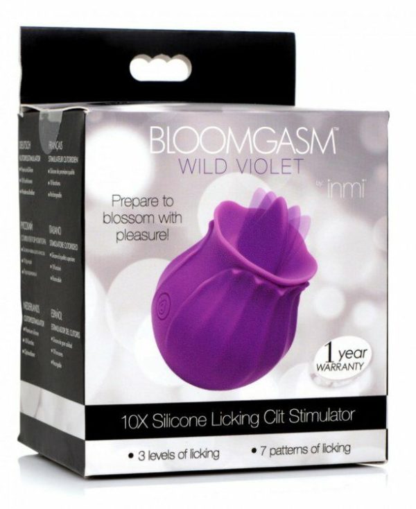 Clitoral Stimulators | Inmi – Bloomgasm Wild Licking Stimulator – Purple Clitoral Stimulators Clitoral Stimulators