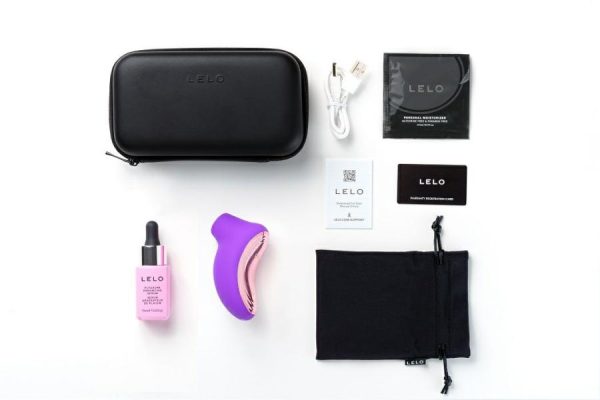 Clitoral Stimulators | Lelo – Kit B – Sona 2 Travel Purple & Pleasure Enhancing Serum 15Ml Clitoral Stimulators Clitoral Stimulators