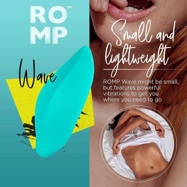 Clitoral Stimulators | Romp – Wave – Green Clitoral Stimulators Clitoral Stimulators