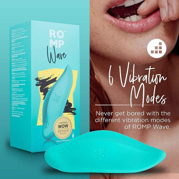 Clitoral Stimulators | Romp – Wave – Green Clitoral Stimulators Clitoral Stimulators