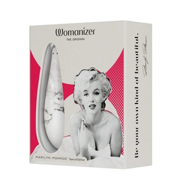 Clitoral Stimulators | Womanizer – Marilyn Monroe Classic 2 – White Clitoral Stimulators Clitoral Stimulators