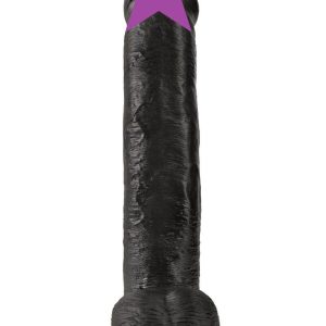 Dildos | King Cock – Cock 15″ With Balls – Black Dildos Dildos