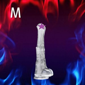 Dildos | T-Best – Stealth Bazooka Dildo M – Clear Dildos Dildos