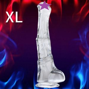 Dildos | T-Best – Stealth Bazooka Dildo Xl – Clear Dildos Dildos