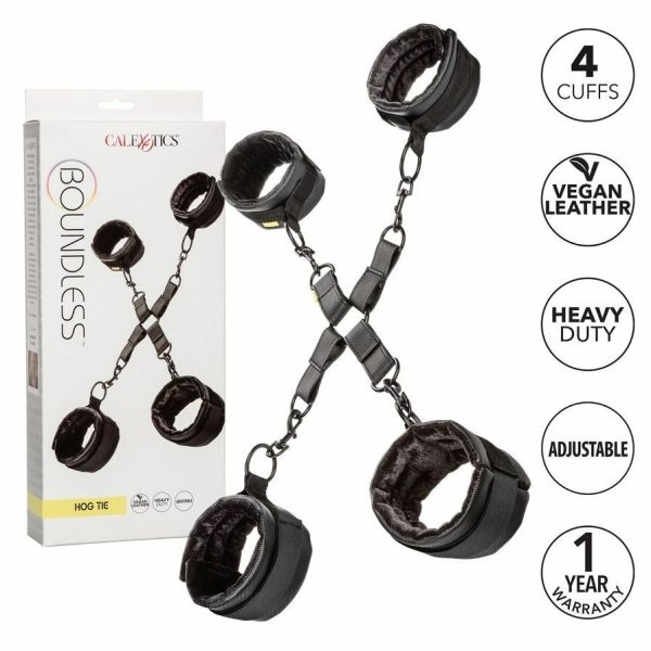 Eco-Friendly Sex Toys | Cen – Boundless Hog Tie – Black Eco-Friendly Sex Toys California Exotic Novelties