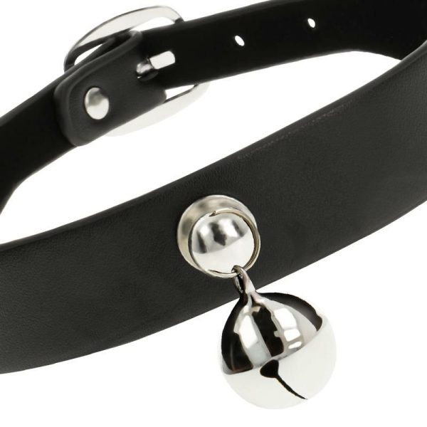 Eco-Friendly Sex Toys | Coquette – Choker Jingle Bell – Black Eco-Friendly Sex Toys Coquette