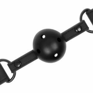 Eco-Friendly Sex Toys | Fetish Submissive – Breathable Ball Gag – Black Eco-Friendly Sex Toys Eco-Friendly Sex Toys