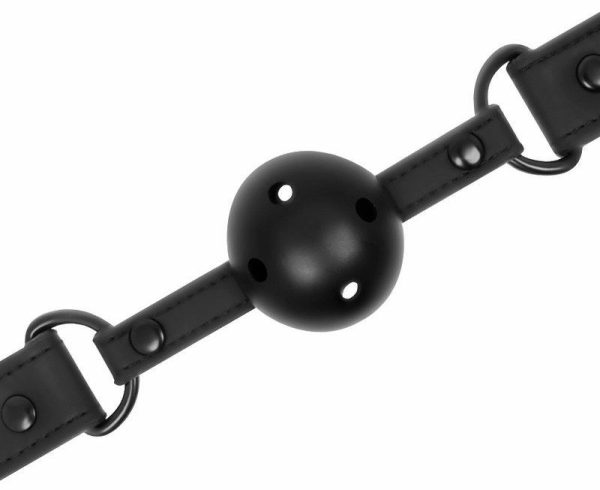 Eco-Friendly Sex Toys | Fetish Submissive – Breathable Ball Gag – Black Eco-Friendly Sex Toys Eco-Friendly Sex Toys