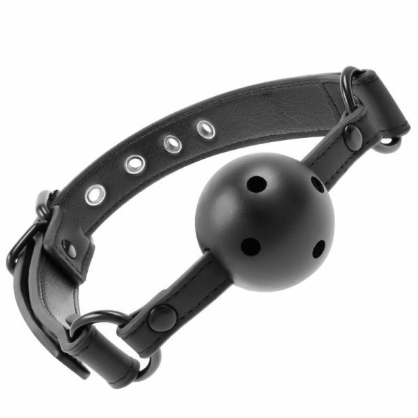 Eco-Friendly Sex Toys | Fetish Submissive – Breathable Ball Gag – Black Eco-Friendly Sex Toys Eco-Friendly Sex Toys