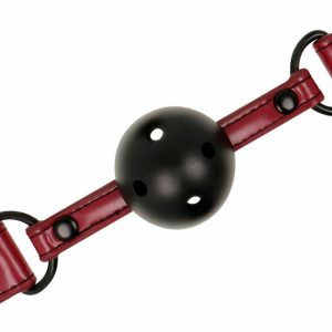 Eco-Friendly Sex Toys | Fetish Submissive – Dark Room Ball Gag – Red Eco-Friendly Sex Toys Eco-Friendly Sex Toys