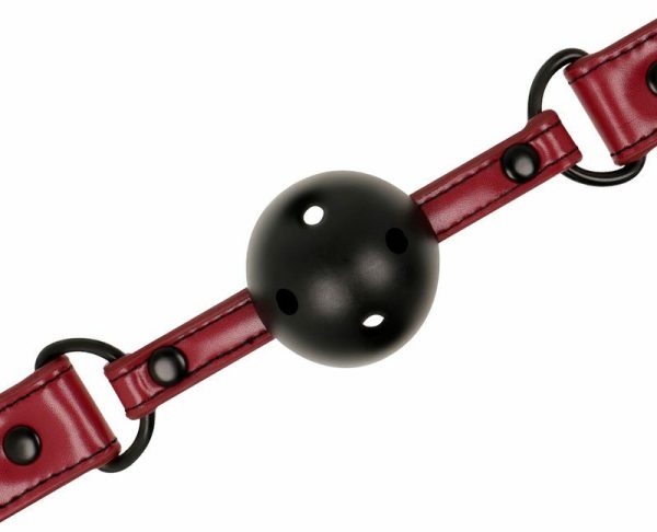 Eco-Friendly Sex Toys | Fetish Submissive – Dark Room Ball Gag – Red Eco-Friendly Sex Toys Eco-Friendly Sex Toys