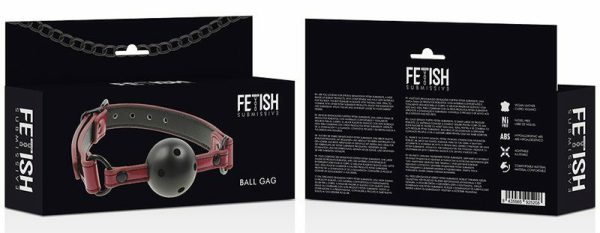 Eco-Friendly Sex Toys | Fetish Submissive – Dark Room Ball Gag – Red Eco-Friendly Sex Toys Eco-Friendly Sex Toys