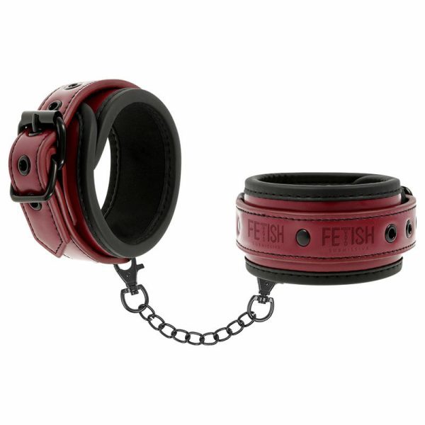 Eco-Friendly Sex Toys | Fetish Submissive – Dark Room Handcuffs – Red Eco-Friendly Sex Toys Eco-Friendly Sex Toys