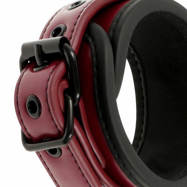 Eco-Friendly Sex Toys | Fetish Submissive – Dark Room Handcuffs – Red Eco-Friendly Sex Toys Eco-Friendly Sex Toys