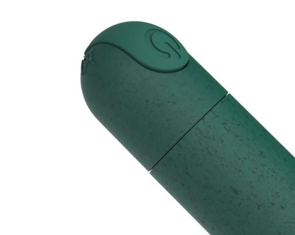 Eco-Friendly Sex Toys | Glov – Saga Eco Vibro Bullet – Green Eco-Friendly Sex Toys Eco-Friendly Sex Toys