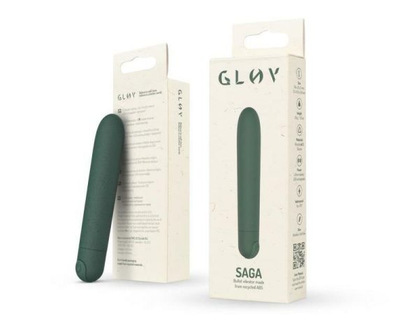 Eco-Friendly Sex Toys | Glov – Saga Eco Vibro Bullet – Green Eco-Friendly Sex Toys Eco-Friendly Sex Toys