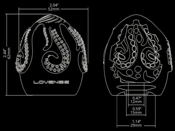 Eggs Masturbators | Lovense – Kraken Single Egg Masturbator Eggs Masturbators Eggs Masturbators