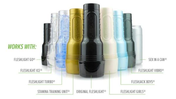 Fleshlight Masturbators | Fleshlight – Universal Launch – Black Fleshlight Masturbators Fleshlight