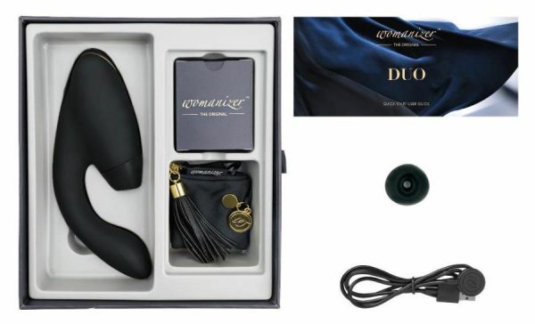 G-spot Vibrators | Womanizer – Duo – Clitoral & G-Spot Stimulator – Black G-spot Vibrators G-spot Vibrators