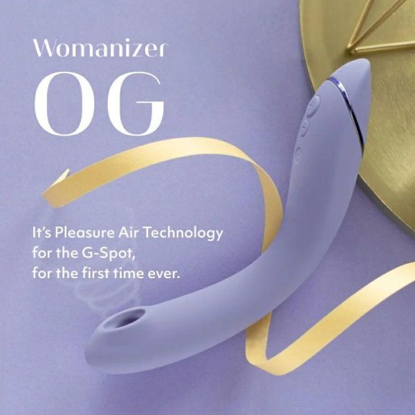 G-spot Vibrators | Womanizer – Og Pleasure Air G-Spot Vibrator – Lilac G-spot Vibrators G-spot Vibrators