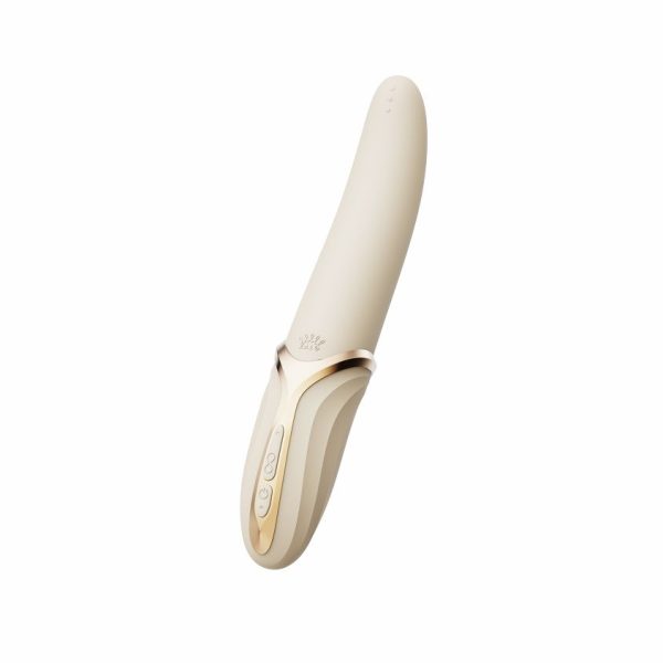 Heating Vibrators | Zalo – Eve – Ivory White Heating Vibrators Heating Vibrators