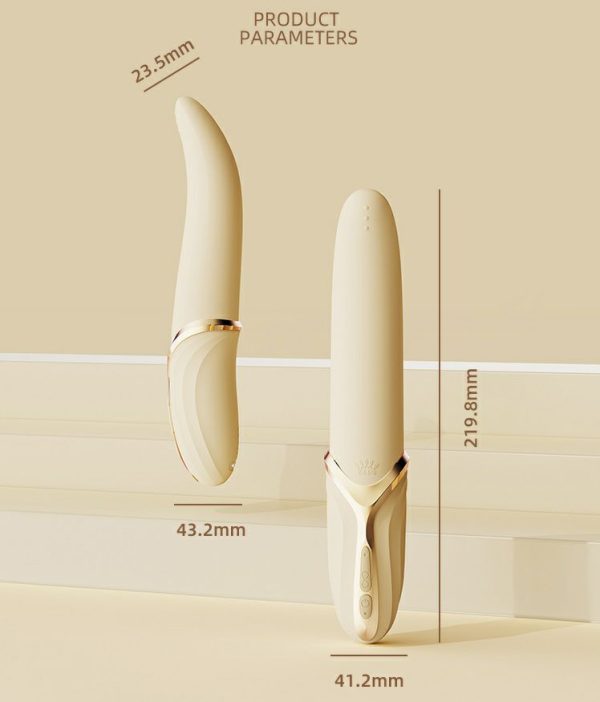 Heating Vibrators | Zalo – Eve – Ivory White Heating Vibrators Heating Vibrators