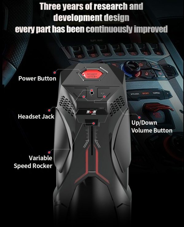 Hi-Tech Masturbators | Drywell – Lamborghini Auto Masturbator – Black Hi-Tech Masturbators Drywell