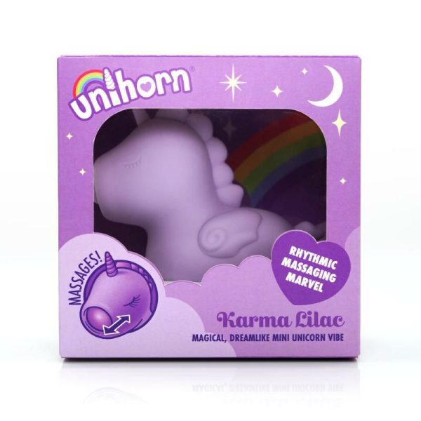 Mini Vibrators | Creative C – Unihorn Karma Vibrator – Lilac Mini Vibrators Creative Conceptions