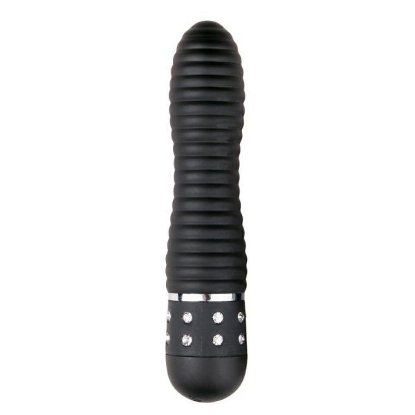 Mini Vibrators | Easytoys – Diamond Ribbed Mini Vibrator – Black Mini Vibrators Easytoys