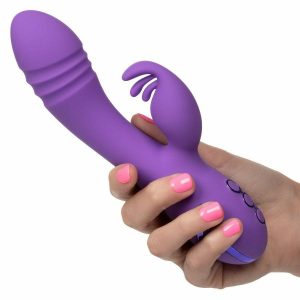 Pulsating Vibrators | Cen – Caldream West Coast Wave Rider Vibe – Purple Pulsating Vibrators California Exotic Novelties