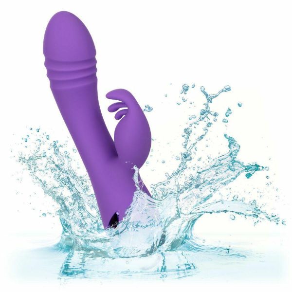 Pulsating Vibrators | Cen – Caldream West Coast Wave Rider Vibe – Purple Pulsating Vibrators California Exotic Novelties