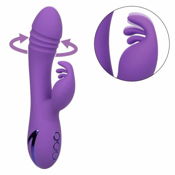 Pulsating Vibrators | Cen – Caldream West Coast Wave Rider Vibe – Purple Pulsating Vibrators California Exotic Novelties