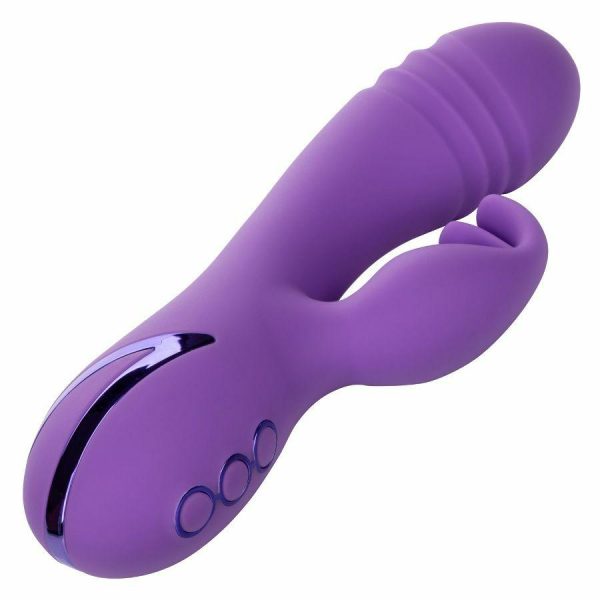 Pulsating Vibrators | Cen – Caldream West Coast Wave Rider Vibe – Purple Pulsating Vibrators California Exotic Novelties