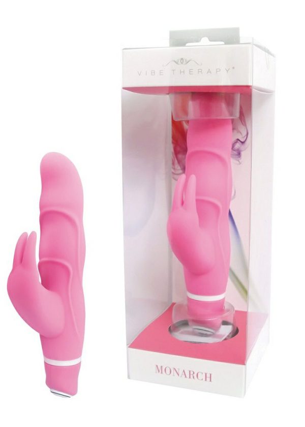 Pulsating Vibrators | Vibe Therapy – Monarch Rabbit Vibrator – Pink Pulsating Vibrators Pulsating Vibrators