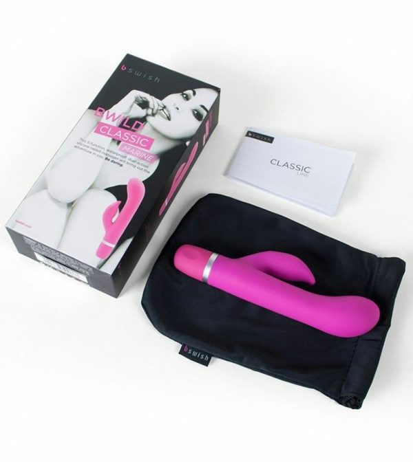 Rabbit Vibrators | B Swish – Bwild Classic Marine – Cerise Rabbit Vibrators B Swish