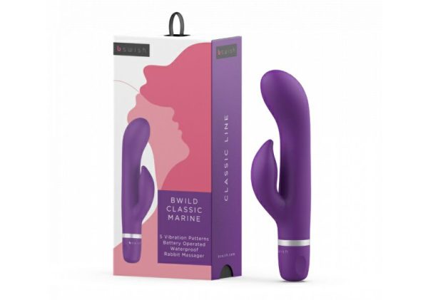 Rabbit Vibrators | B Swish – Bwild Classic Marine – Purple Rabbit Vibrators B Swish