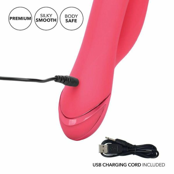 Rabbit Vibrators | Cen – Caldream San Francisco Sweetheart Vibrator – Pink Rabbit Vibrators California Exotic Novelties