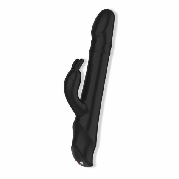 Rabbit Vibrators | Drywell – Rotating & Thrusting Rabbit Vibrator – Black Rabbit Vibrators Drywell