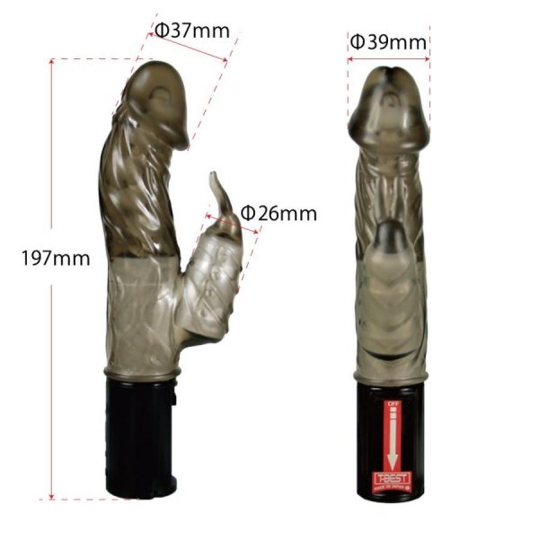 Rabbit Vibrators | T-Best – Infinite & Reincarnation Bending Rabbit – Black Rabbit Vibrators Rabbit Vibrators