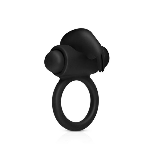 Rings & Sleeves | Easytoys – Bunny Vibe Ring – Black Rings & Sleeves Easytoys