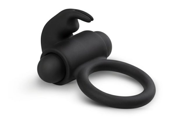 Rings & Sleeves | Easytoys – Bunny Vibe Ring – Black Rings & Sleeves Easytoys