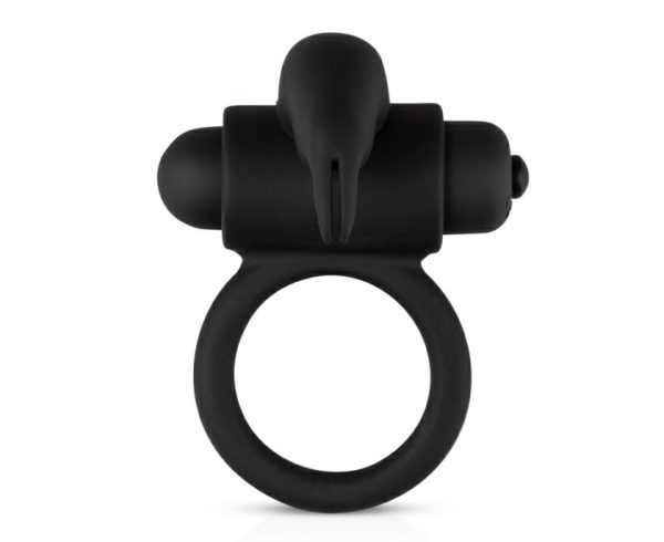 Rings & Sleeves | Easytoys – Bunny Vibe Ring – Black Rings & Sleeves Easytoys