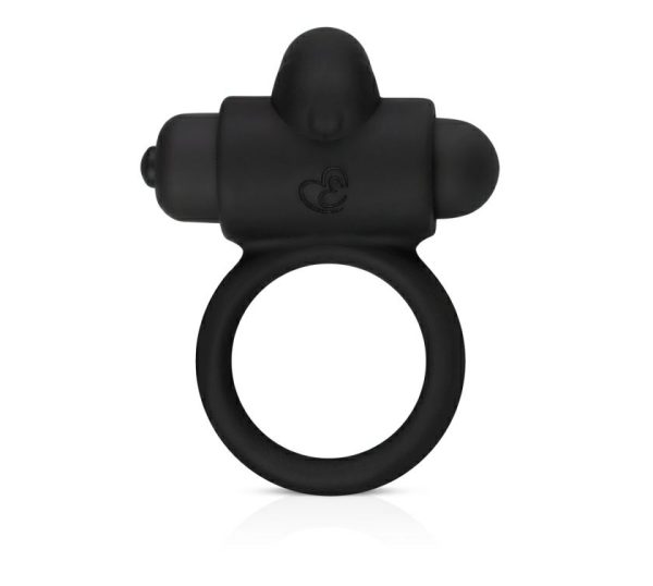 Rings & Sleeves | Easytoys – Bunny Vibe Ring – Black Rings & Sleeves Easytoys